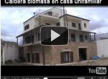 Funcionamiento de una caldera de biomasa en una casa