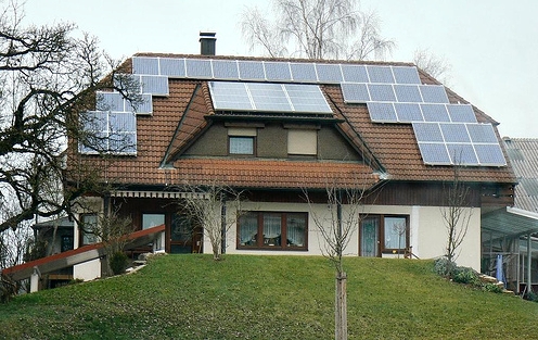 Paneles solares para casas que producen electricidad