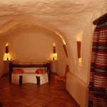fptps de casas ecológicas. Casa cueva ecológica en Granada, España. Interiores.