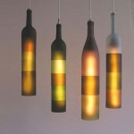 lámparas hechas con materiales reciclados