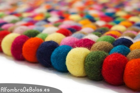 alfombra de bolas
