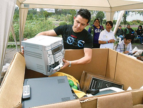reciclar basura electrónica